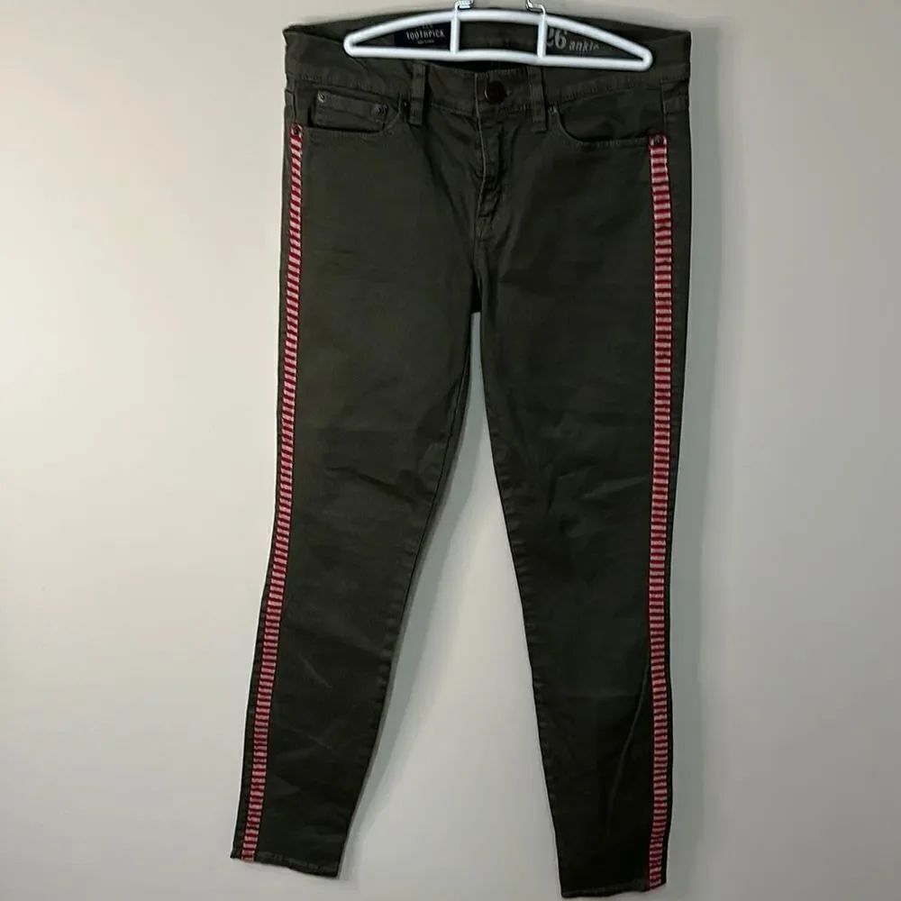 NWOT J. Crew Toothpick Ankle Pants